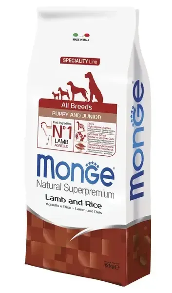 Monge Dog Speciality Puppy&Junior All Breeds (Ягненок,рис)
