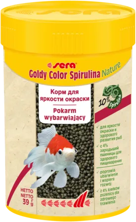 Sera Корм для золотых рыбок "Goldy Color Spirulina Nature"
