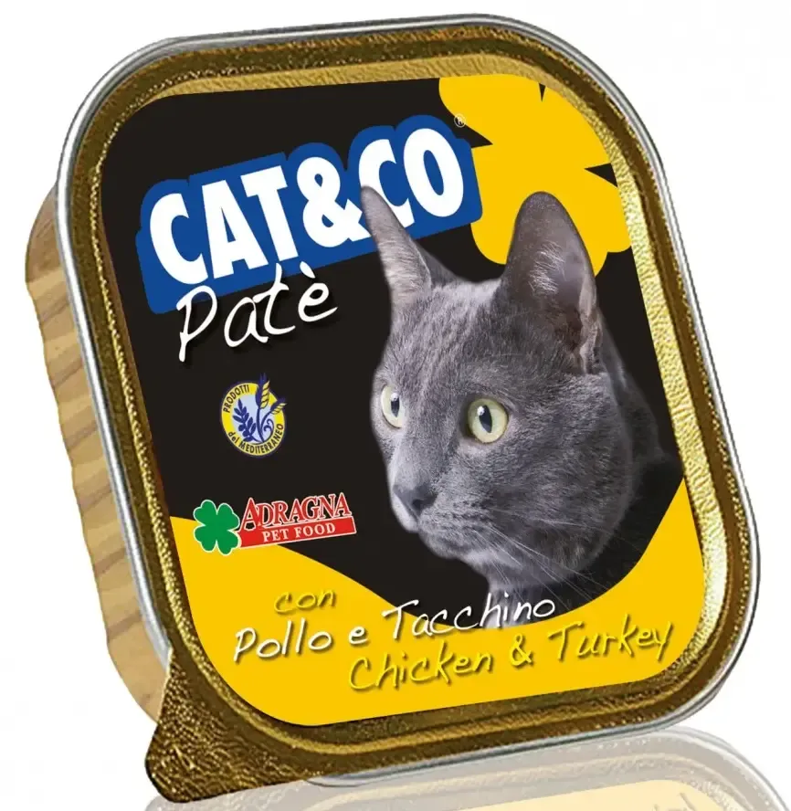 Adragna Cat&Co Паштет из курицы и индейки