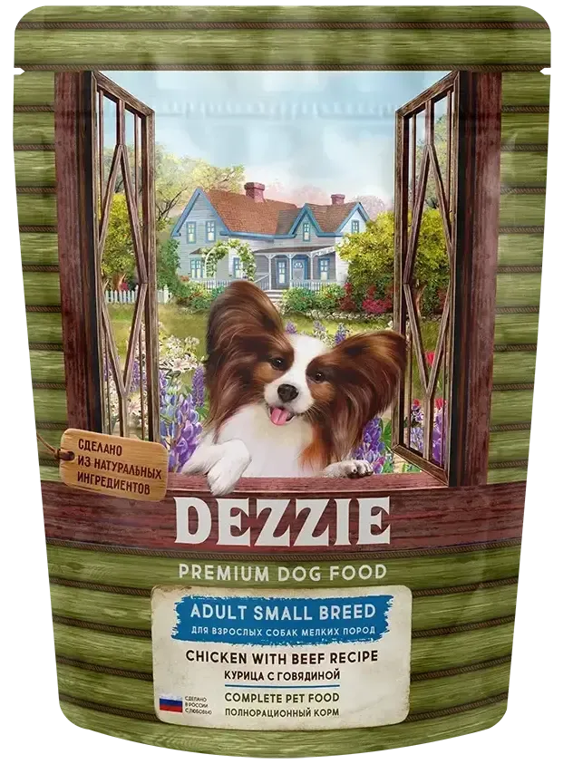 Dezzie Adult Small Breed (Курица, говядина)