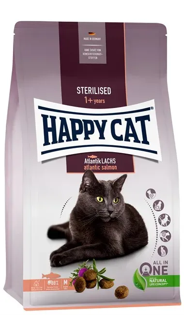 Happy Cat Sterilised Atlantik-Lachs (Атлантический лосось)