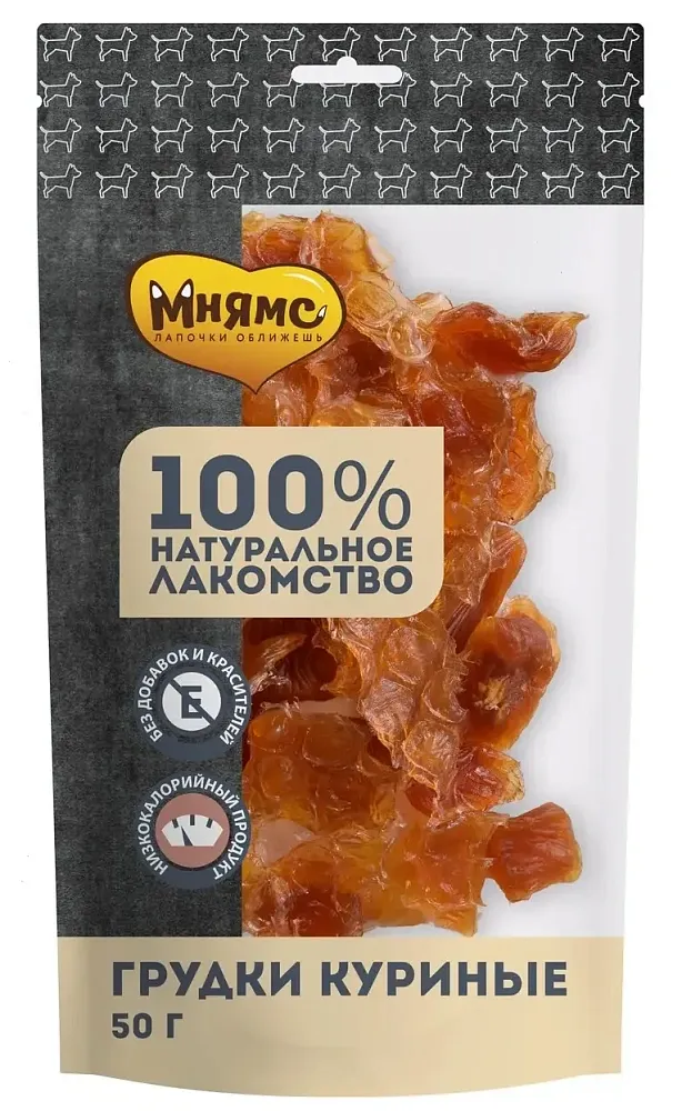 Мнямс Грудки куриные для собак