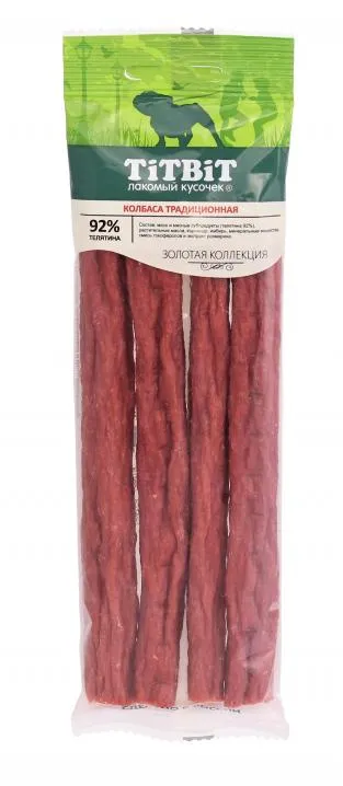 ТИТБИТ Колбаса Традиционная для собак