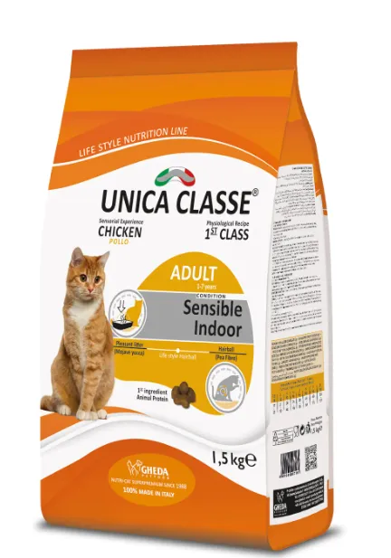 Unica Classe Adult In-Home Luxury Hairball (Курица)