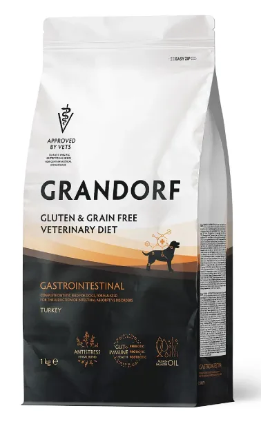 Grandorf Vet Dog Gastrointestinal (Индейка)