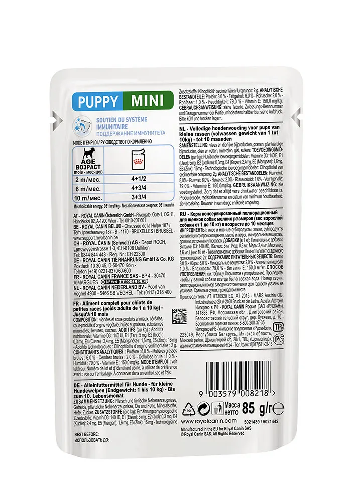 Royal Canin Mini Puppy (в соусе)