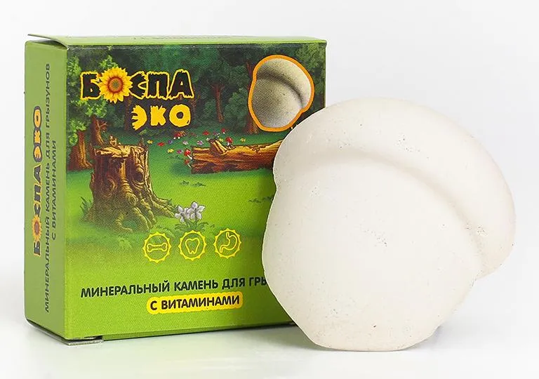 БОСПА ЭКО Минеральный камень для грызунов с витаминами