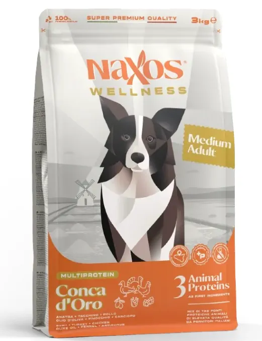  Naxos Wellness Adult Medium (Утка, курица, индейка)