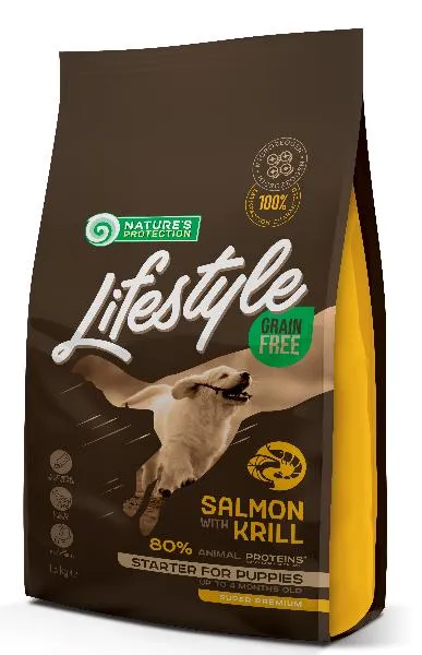 Nature's Protection Lifestyle Starter Puppy (Лосось и криль)