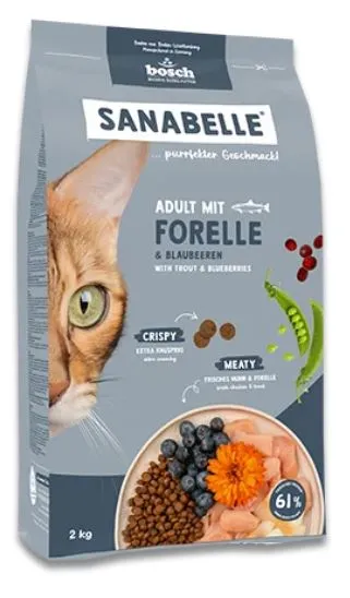 Корм Bosch Sanabelle Adult with Trout (Форель) для кошек