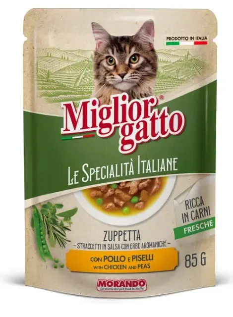 Miglior gatto Суп Le Specialità Italiane (Курица, горох), 85 г