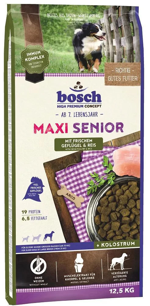 Корм Bosch Maxi Senior для собак