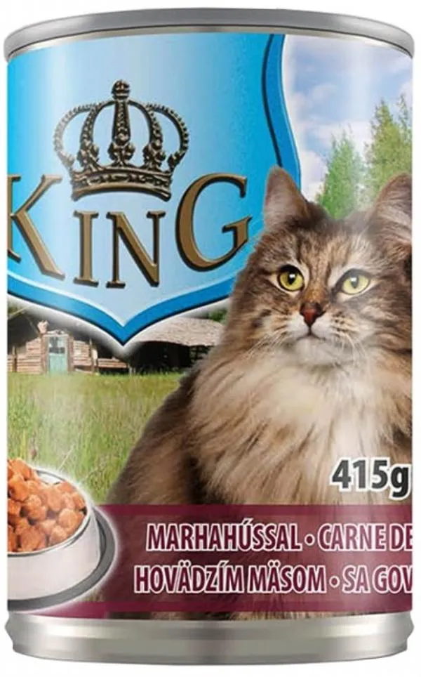Piko Pet Консервы "King Cat Beef" 415 г