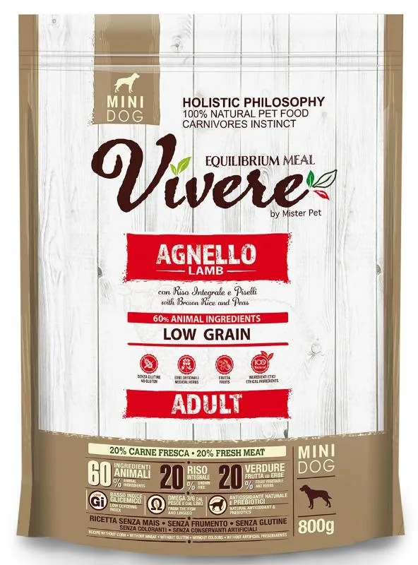 Vivere Dog Adult Mini (Ягненок)