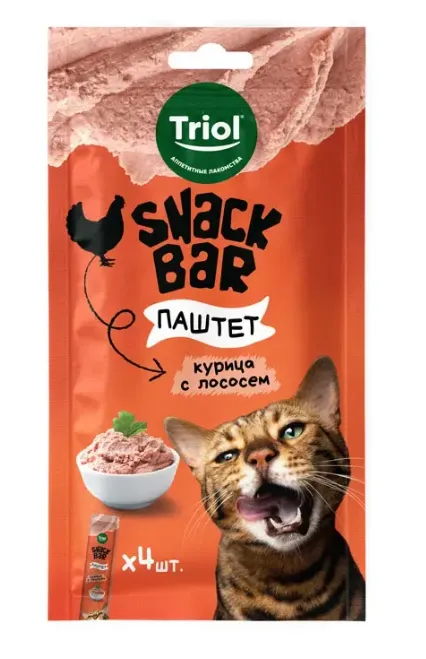 Triol Snack Bar Паштет из курицы с лососем