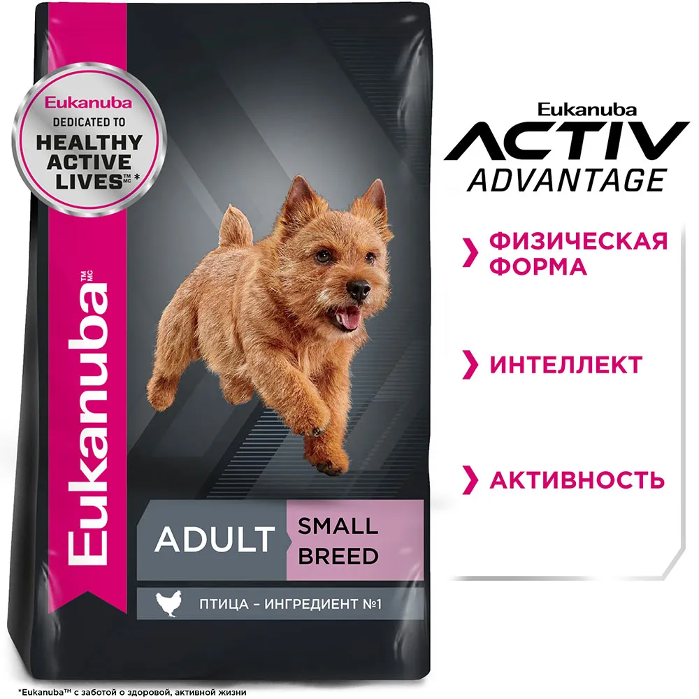 Eukanuba Adult Small Breed (Птица)