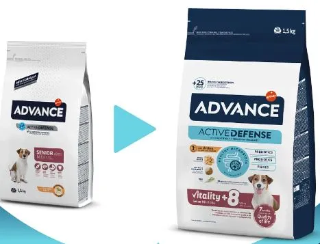 Advance Dog Mini Senior (Курица), 1,5 кг