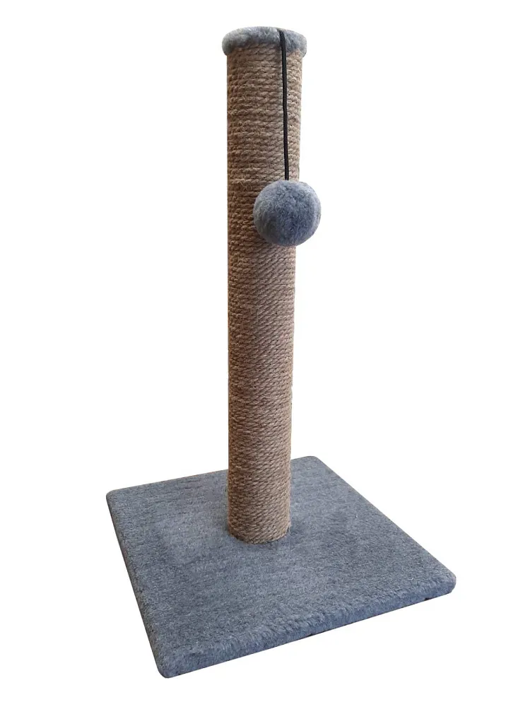 Cat House Когтеточка - столбик, 60 см, джут