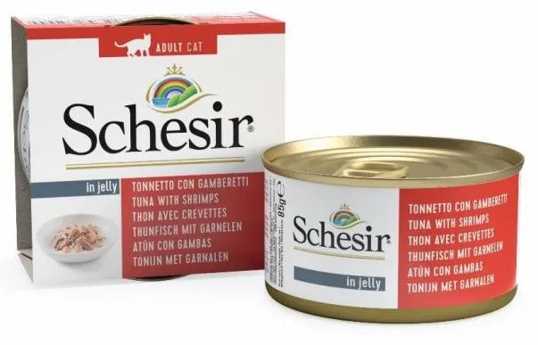 Schesir Tuna Shrimps (Тунец, креветки) 85 г