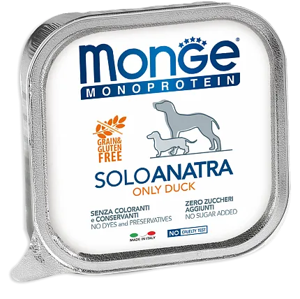 Monge Dog Solo Adult (Утка)