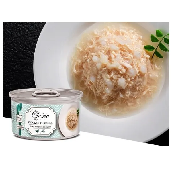 Cherie Chicken Formula (Курица, бурый рис в соусе)