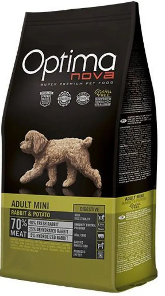 OptimaNova Adult Mini (Кролик и картофель)