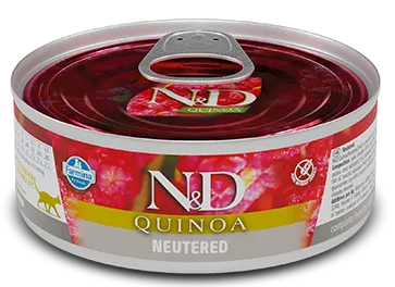 Консервы Farmina N&D Quinoa Neutered Cat (Свинина)