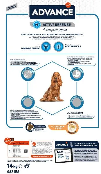 Advance Dog Medium Adult (Курица)