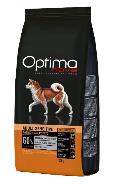 OptimaNova Adult Sensitive (Лосось и картофель)