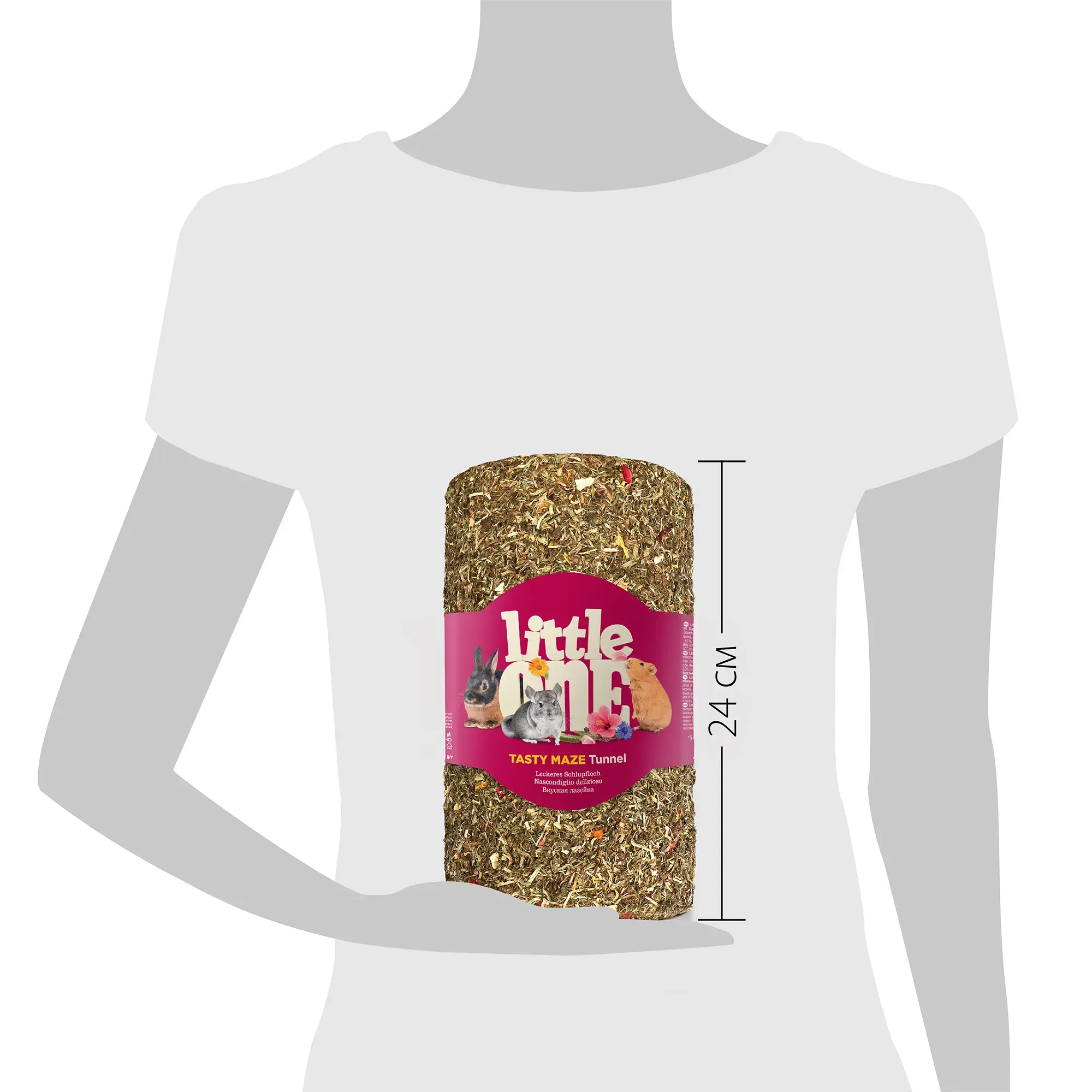 Little One туннель "Вкусная лазейка", 14 см