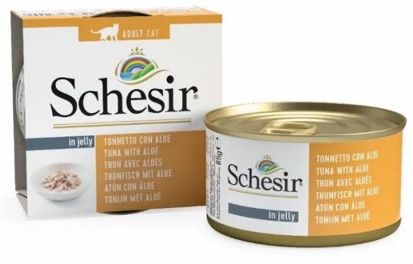 Schesir Tuna Aloe (Тунец, алоэ) 85 г