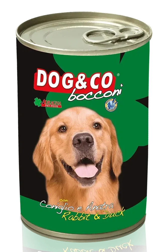 Adragna Dog&Co Кусочки кролика и утки в соусе