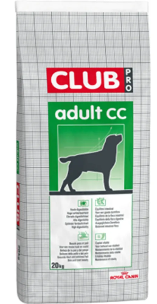 Корм Royal Canin Club PRO CC для собак от 12 месяцев с нормальной активностью