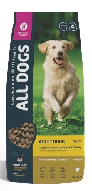 All Dogs для взрослых собак всех пород (Курица)