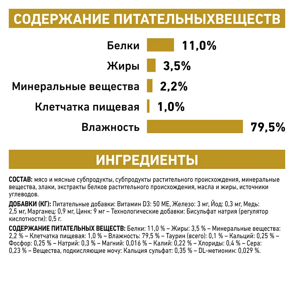 Royal Canin Urinary S/O Feline (паштет)