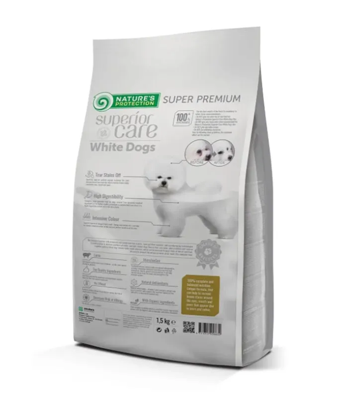 Nature's Protection SC White Dogs Adult Small and Mini Breeds (Ягненок)