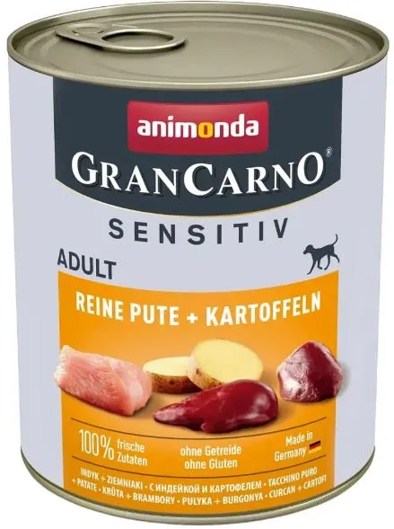 Gran Carno Sensitiv Adult Dog (Индейка, картофель)