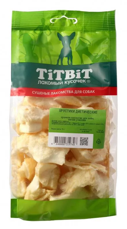 ТИТБИТ Хрустики диетические - мягкая упаковка