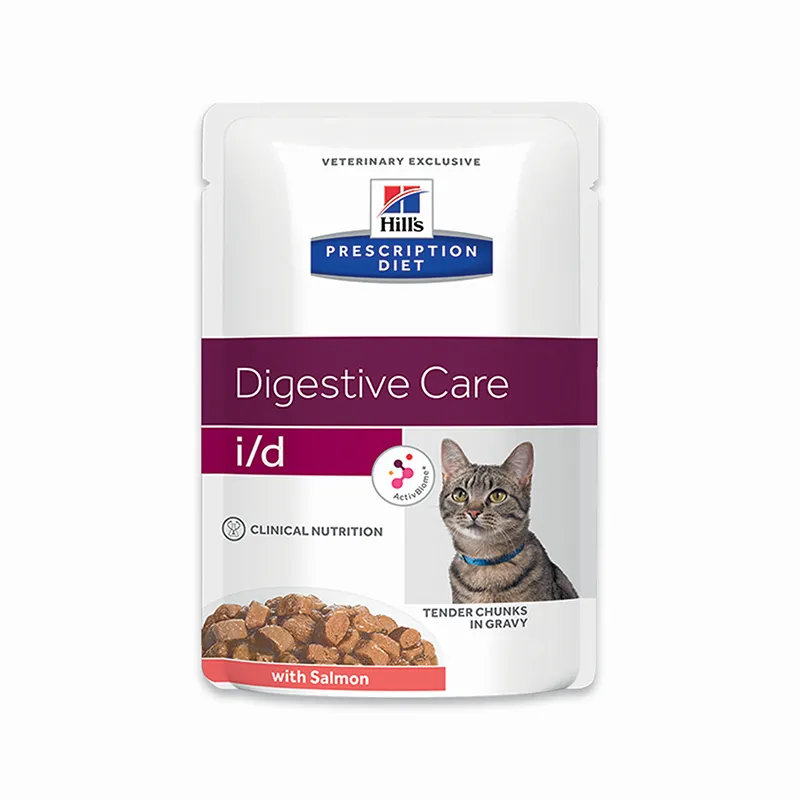 Hill's Prescription Diet i/d Digestive Care Влажный корм для кошек (лосось)