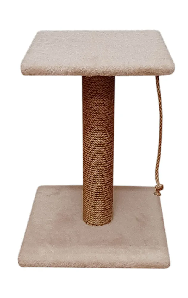 Bast Стандарт Когтеточка с полкой 50 см, джут