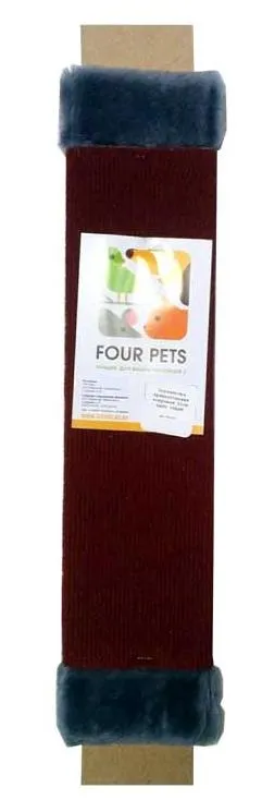 Four Pets Когтеточка прямоугольная ковровая 50 см