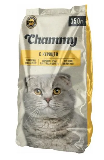 Chammy для взрослых кошек (Курица)
