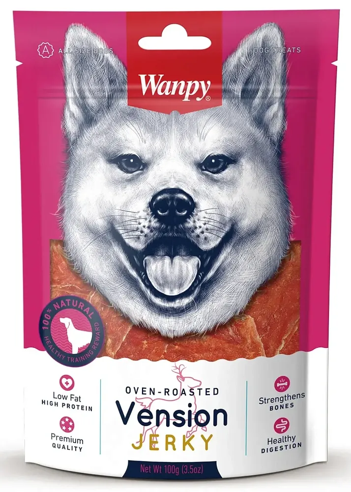 Wanpy Dog Филе из оленины, 100 г