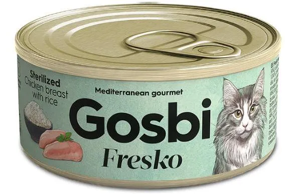 Gosbi Fresko Sterilized (Курица и рис) 70 г