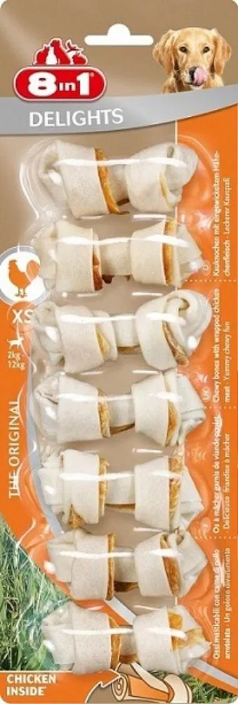 8 in 1 Косточки Dental Delights XS (курица)