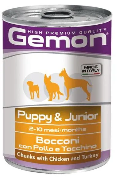 Gemon Консервы Dog Puppy Chicken/Turkey