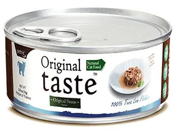 Original Tasty хлопья из 100% филе тунца в соусе, 70 г