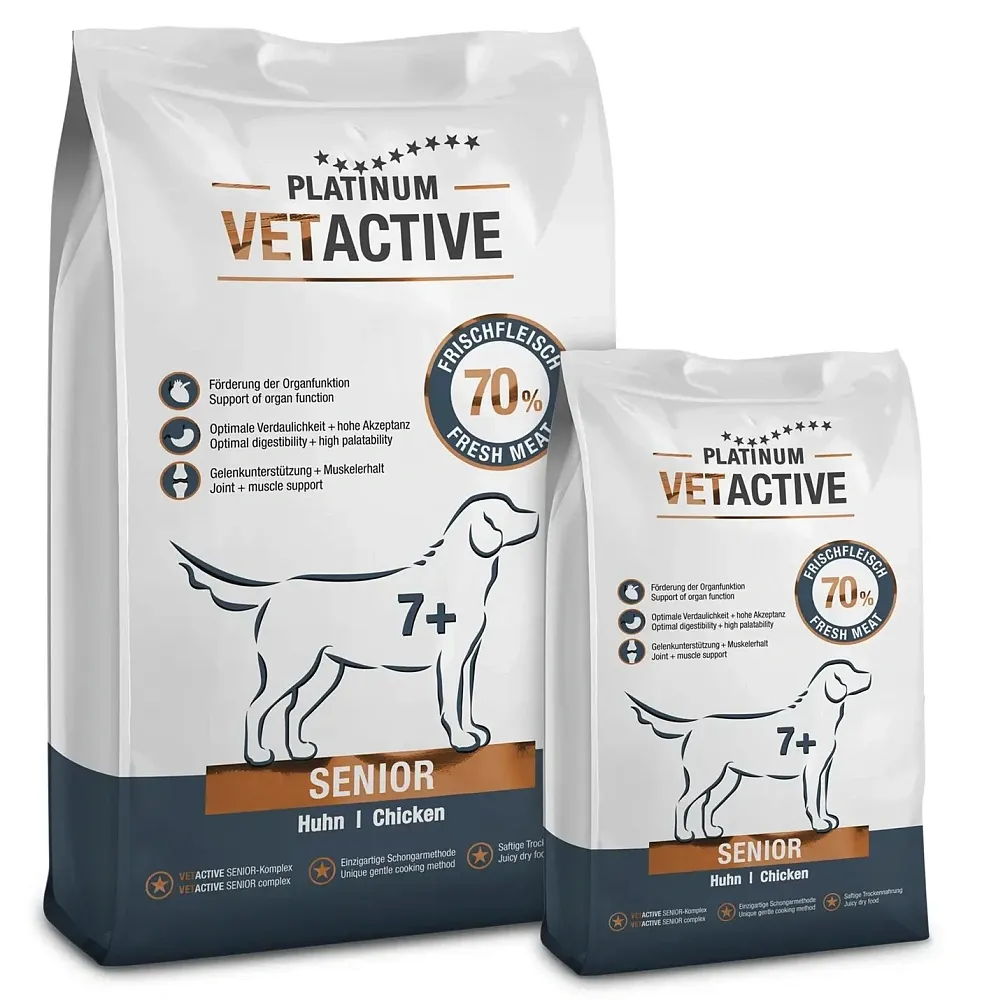 Platinum Vetactive Senior Dog (Курица)