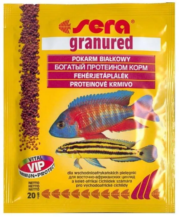 Sera Корм гранулы для мелких цихлид "Granured"