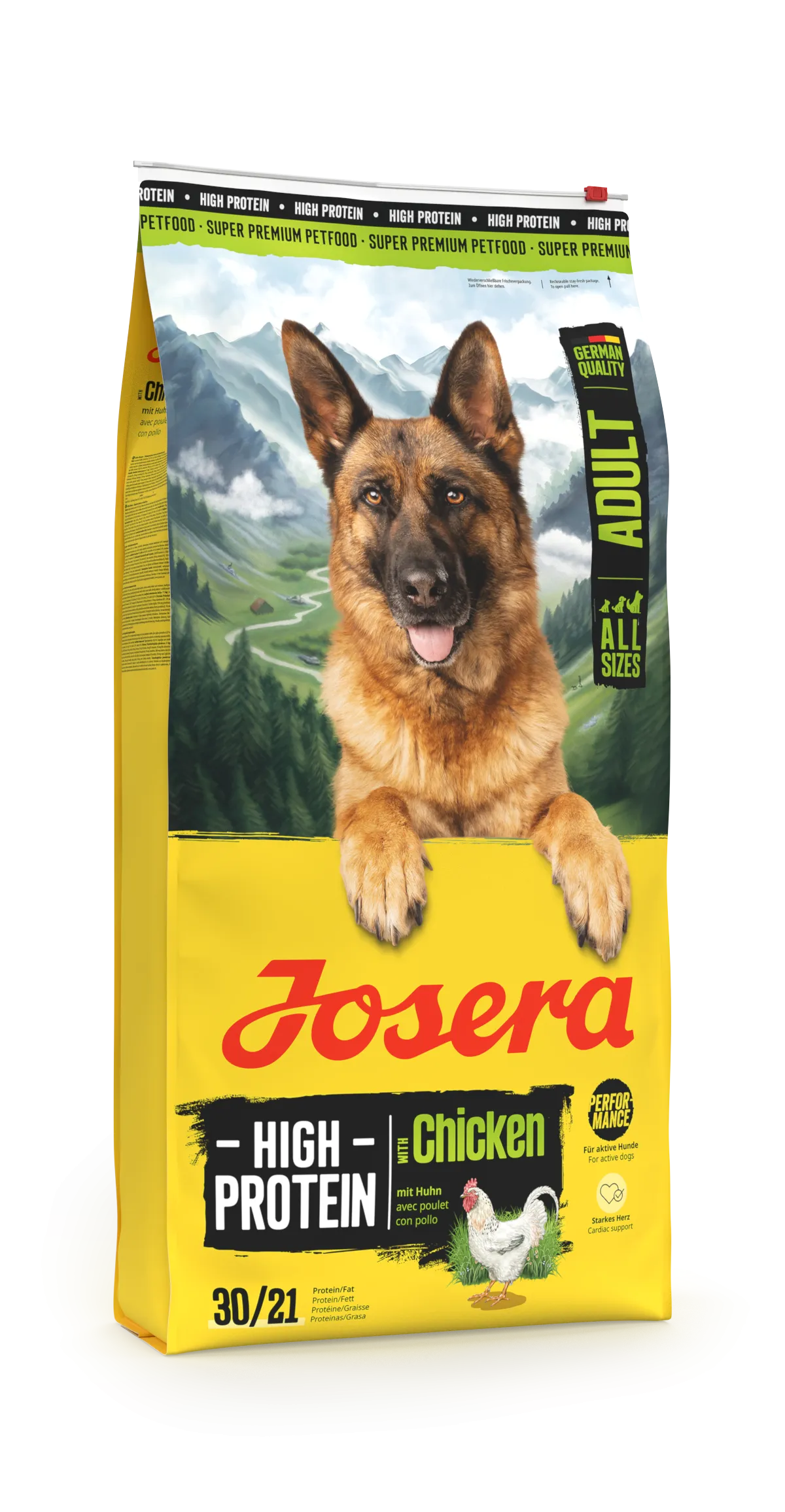 Josera High Protein Adult with Chicken, 12,5 кг